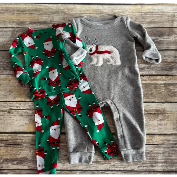 HOLIDAY BABY SET - Picture 1 of 11